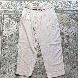 Zara Men's Light Beige Chinos